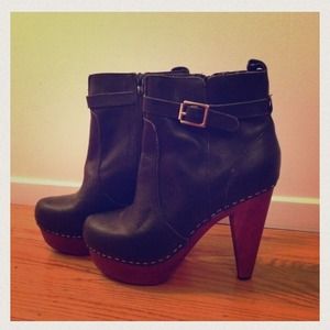 🚦SALE🚦NWOB NYLA leather black boots