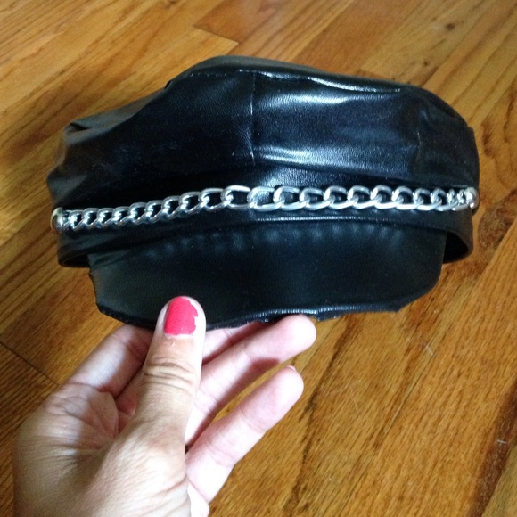 Motorcycle hat and choker