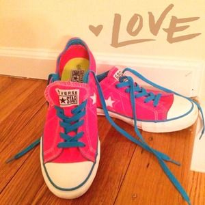 Converse One-Star Neon Sneakers