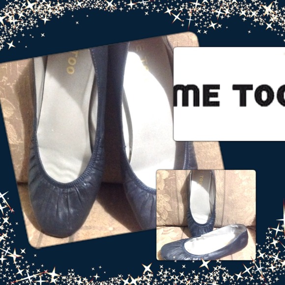 Navy Me Too Flats