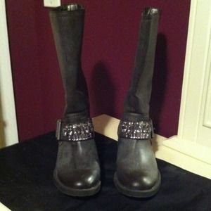 Rocker chick boots