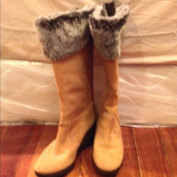 Timberland wedge boots