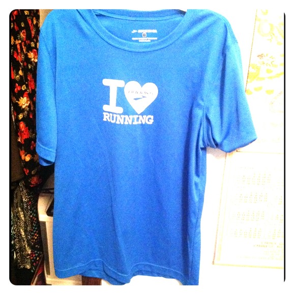 I Heart Brooks Running Athletic Tee