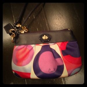 Coach wristlet
