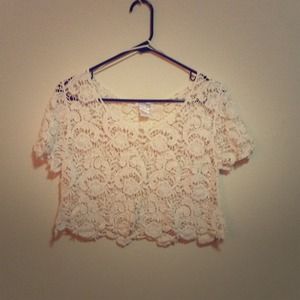 Crochet crop top
