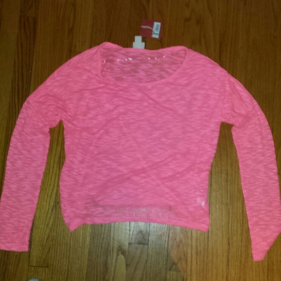 Tickle Me Pink Mossimo Long Sleeved Shirt