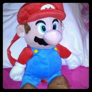 Official Nintendo Mario Plush Backpack