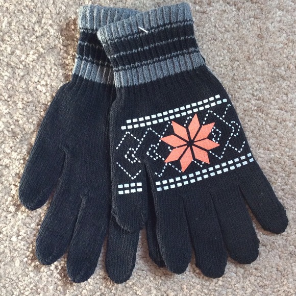 ❌SOLD ON VINTED❌ Snowflake pattern winter gloves,