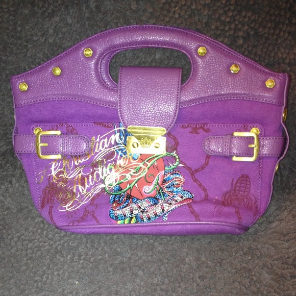 Christian Audigier Heartbreaker Clutch