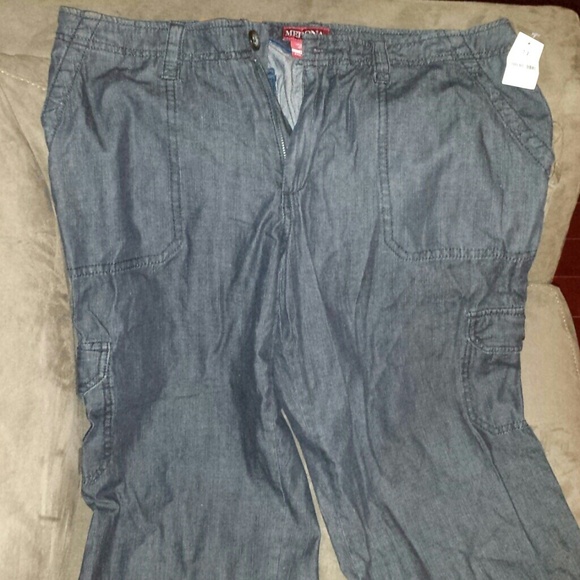 Merona Denim Capri Pants