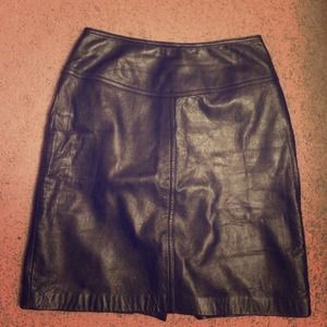 Faux leather Skirt