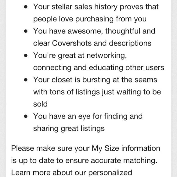 Shop with a trusted Poshmark Suggested User! - Picture 3 of 3