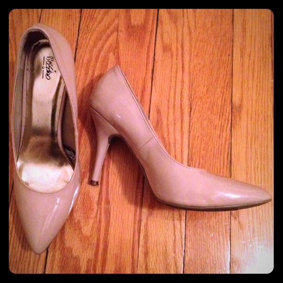 Target brand nude heels. Worn once