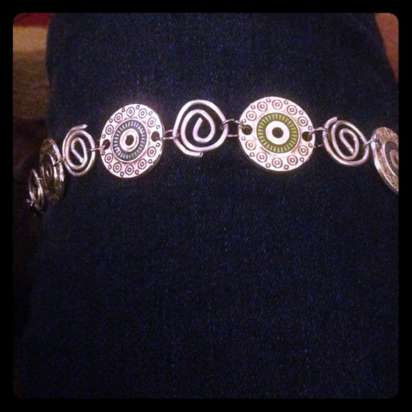 Link bracelet boho style! Very easy!