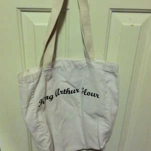 King Arthur's flour canvas bag
