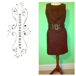 Brown and pink dress!