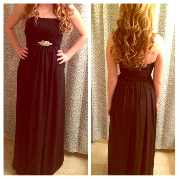 REDUCED-Black long formal dress💃