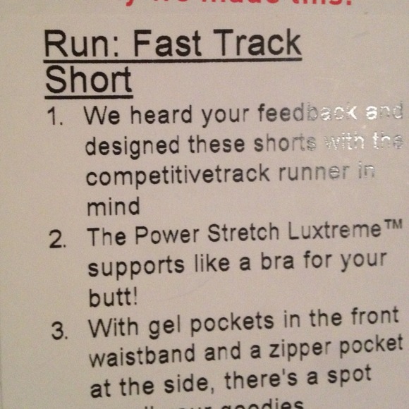 🚫Sold🚫Lululemon fast track short size 4 - Picture 2 of 3