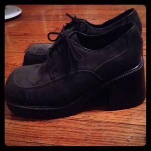 Platform vintage shoes