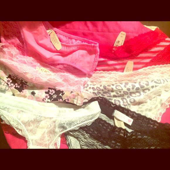 6 pairs Victoria's Secret panties NEW ***SOLD***