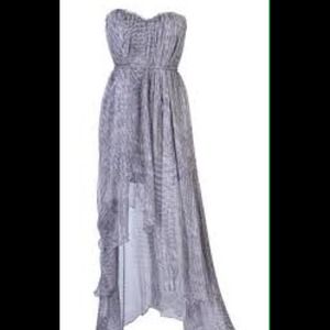 Bariano silk print dress