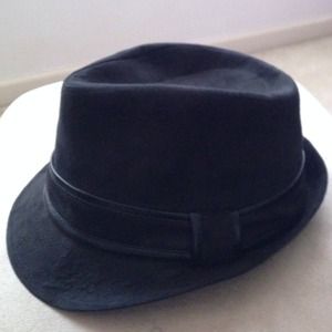 Black Fedora hat
