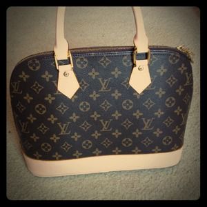 LV Monogram canvas top handle inspired bag!!