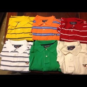 Bundle of 6 polo shirts