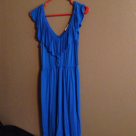 Boutique blue dress