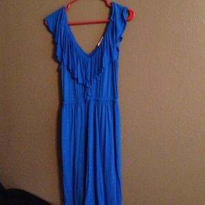 Boutique blue dress