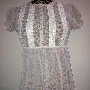 Free People Baby-doll blouse (L)