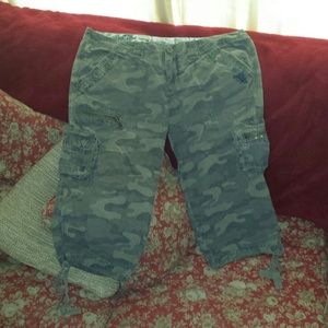 Camo Capris