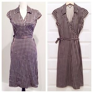 ::RESERVED:: Banana Republic Silk Polka Dot Dress