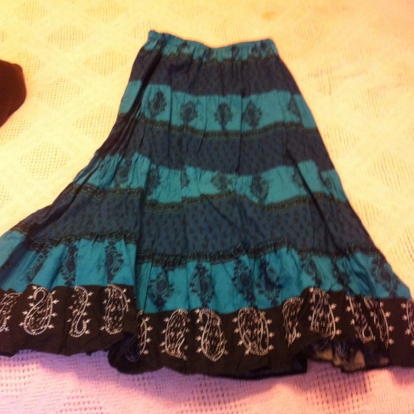 Cotton Gypsy Skirt