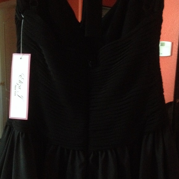 ✋☝️SOLDSOLDSOLDSOLDPIANOFRINGE💃FAB gown/dress by Eliza J. NYC🗽 - Picture 4 of 4