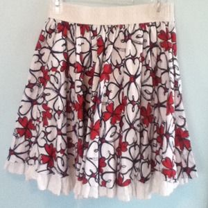 Floral Printed Skirt