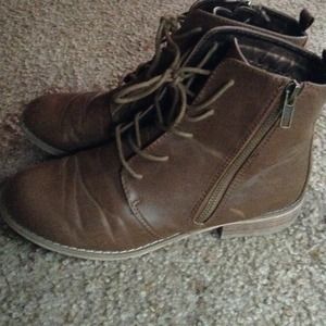 On hold!! Forever 21 brown booties