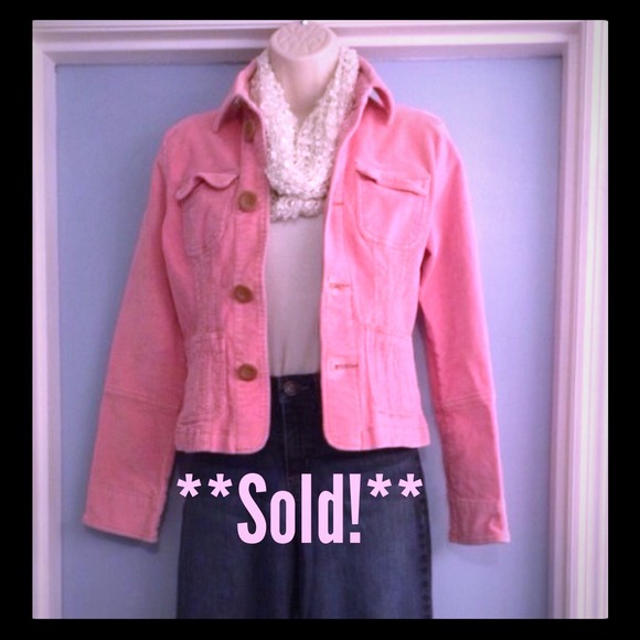 ** Sold!** Tulle Corduroy Jacket