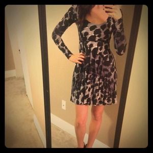 Armani Exchange long sleeve dress