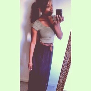 Black Maxi Skirt