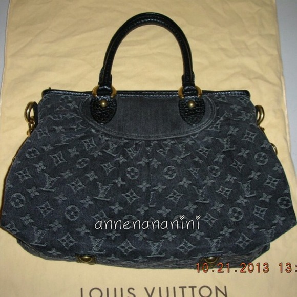 💟Louis Vuitton💟 LV Noir Monogram Neo Cabby MM - Picture 2 of 4