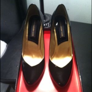 Steve Madden Luxe black patent leather heels!