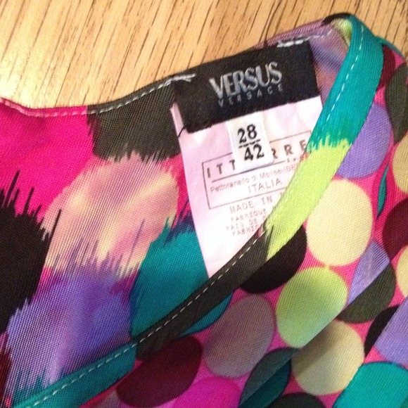 Long Versus Versace colorful dress