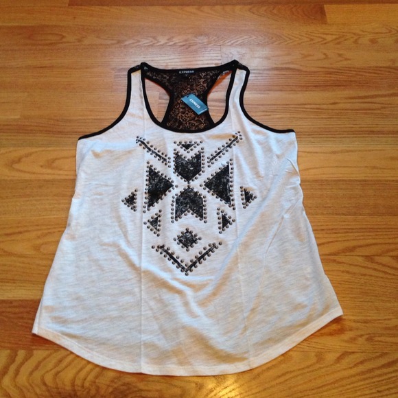 SOLD on eBay Express racerback lace tank