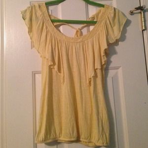 Yellow Belle Du Jour top