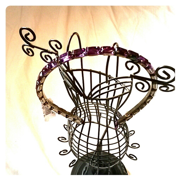 ***DONATED*** TASHA Purple gem headband