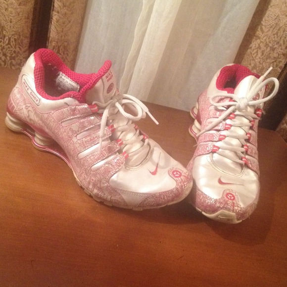Bundled! Pink and White Nike Special Ed Shox