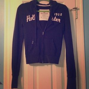 Hollister zip-up hoodie