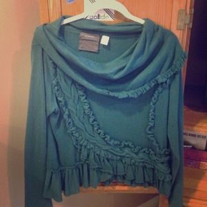 gorgeous teal top