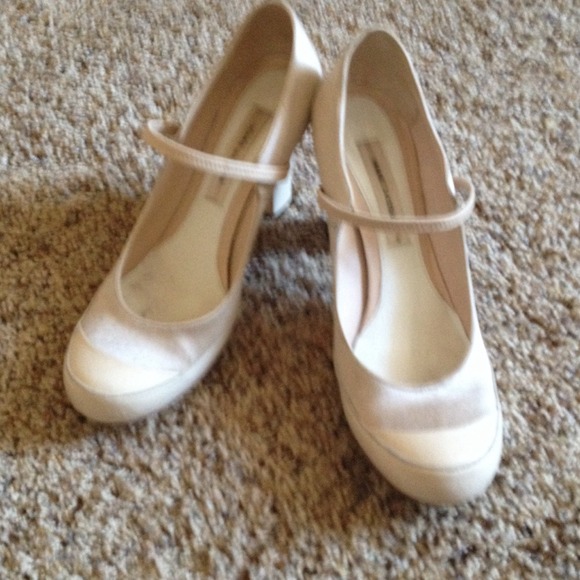 Marc Jacobs Satin Leather Heels